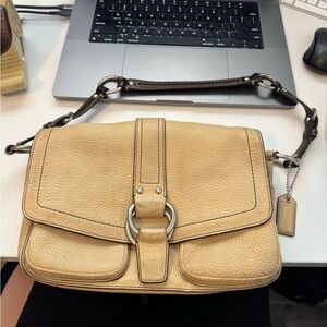 Coach Soft Pebble Leather Satchel F0751-F10893